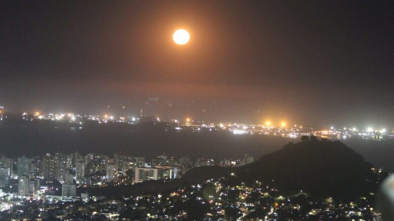 Projeto Lua Cheia na Fonte Grande acontece nesta terça-feira, em Vitória