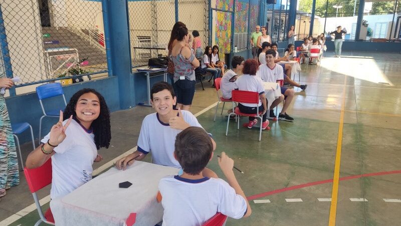 Gincana de aprendizagem mobiliza estudantes em Jardim da Penha