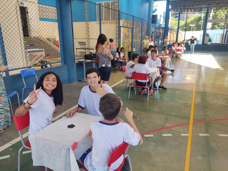 Gincana de aprendizagem mobiliza estudantes em Jardim da Penha