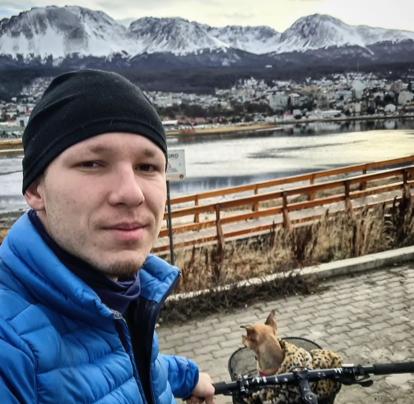 Valeu o esforço de pedalar 10mil km até o fim do mundo