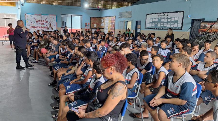 Escola Municipal promove palestra focada em Educação para o Trânsito