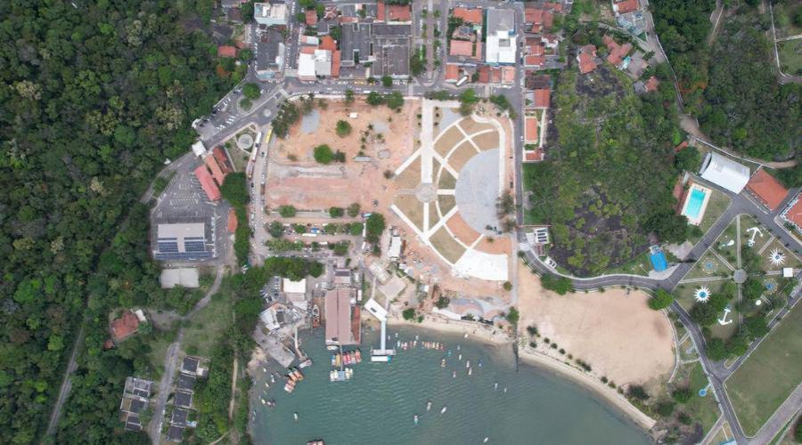 Revitalização do Parque da Prainha atinge 70% de conclusão