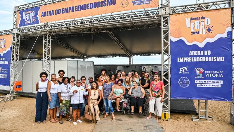 Feira de empreendedorismo feminino é uma das atrações imperdíveis da Arena de Verão 2024