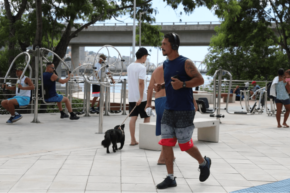 Rua de Lazer na Nova Orla proporciona um domingo ensolarado cheio de diversão e entretenimento