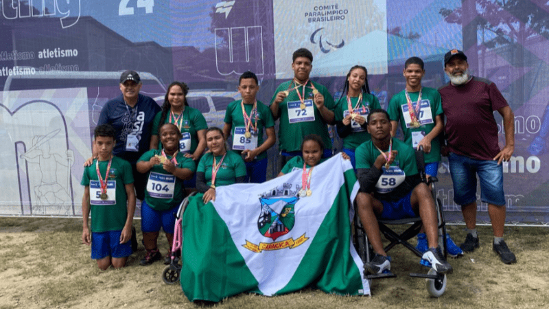 Atletas de Cariacica se destacam com 25 medalhas no Meeting Paralímpico em Vitória