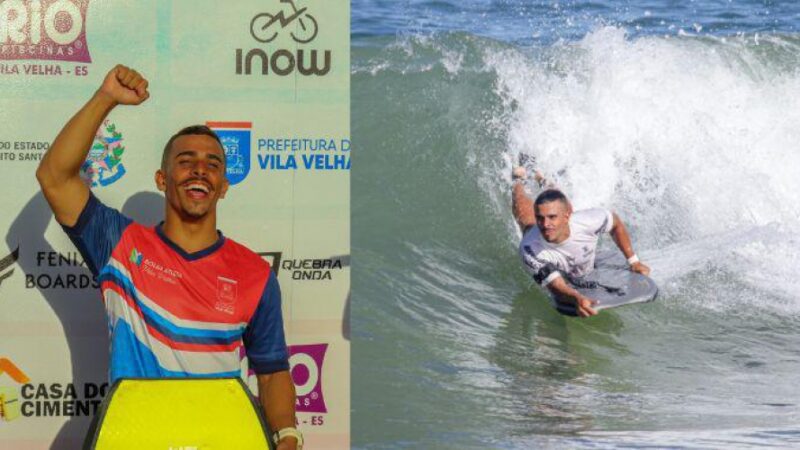 Atleta campeão de bodyboard em Vila Velha recebe apoio do programa Bolsa Atleta