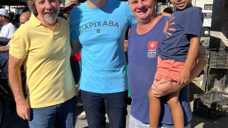 Na Grande Goiabeiras, Pazolini enfatiza diálogo, alegria e investimentos em caminhada