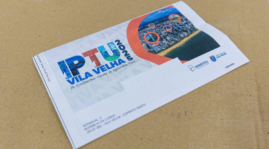 Cota única do IPTU 2025 com desconto vence nesta quinta em Vila Velha