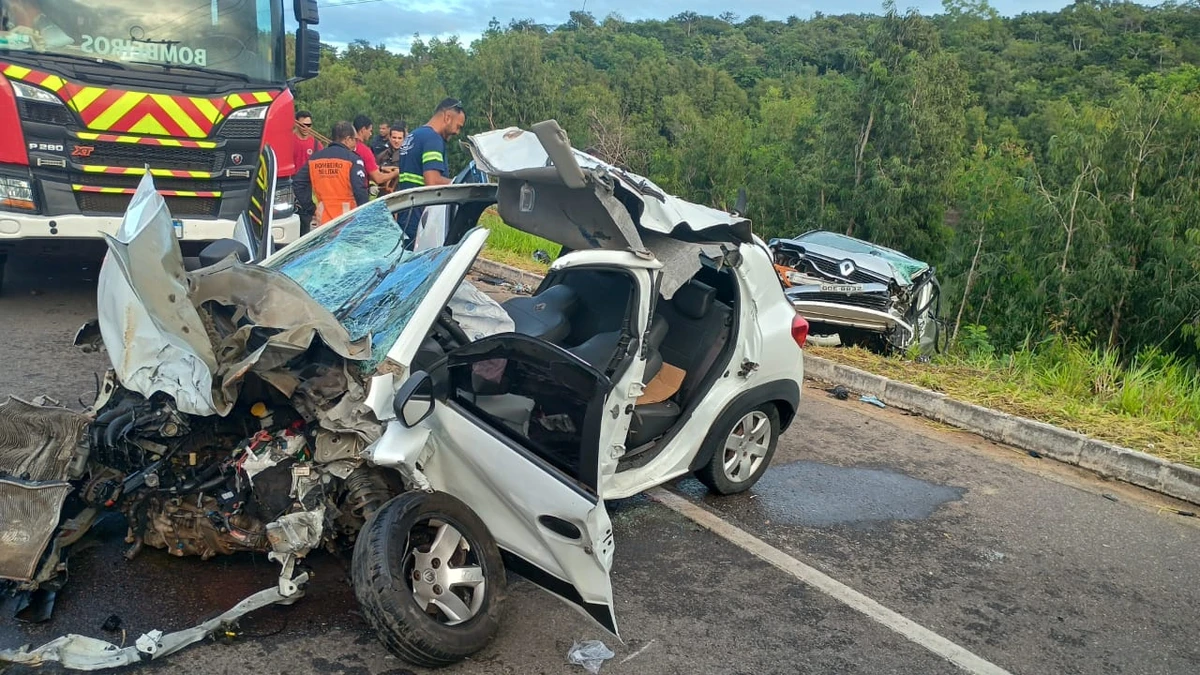 Acidente com cavalo na pista deixa quatro feridos na ES-060, em Anchieta