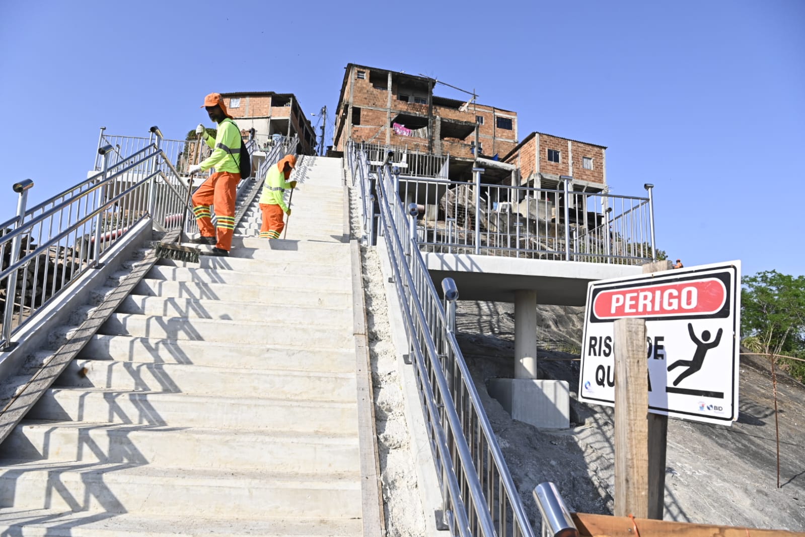 Pazolini visita obras do novo cartão postal da Grande São Pedro