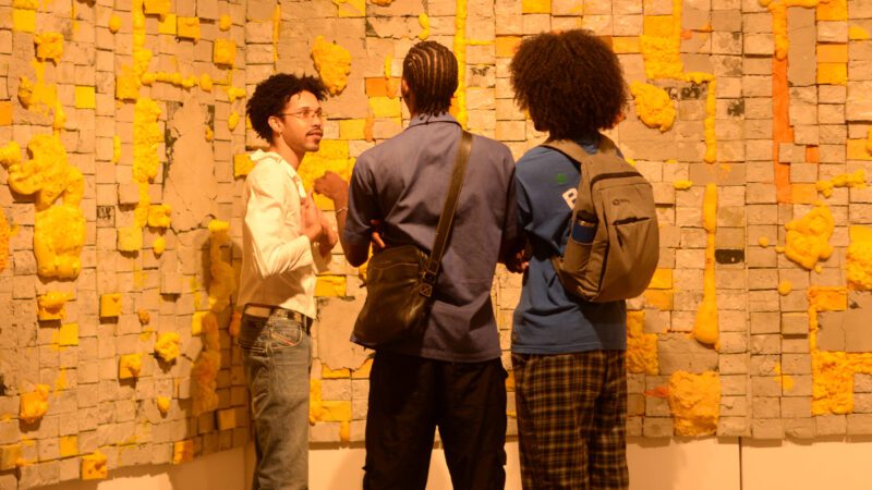 Exposição de Re Henri promove programa educativo, conectando arte, ciência e interdisciplinaridade em experiência poética única