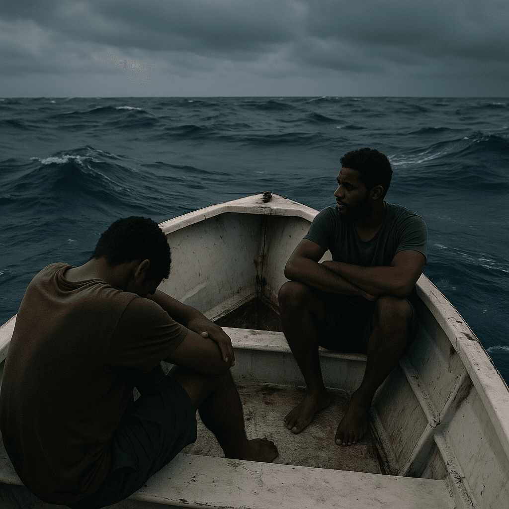 Quatro Dias no Inferno: Capixabas Enfrentam Fome, Sede e Desespero Presos em Alto-Mar!