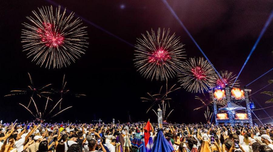 Réveillon contará com espetáculo pirotécnico de 14 minutos em 16 pontos