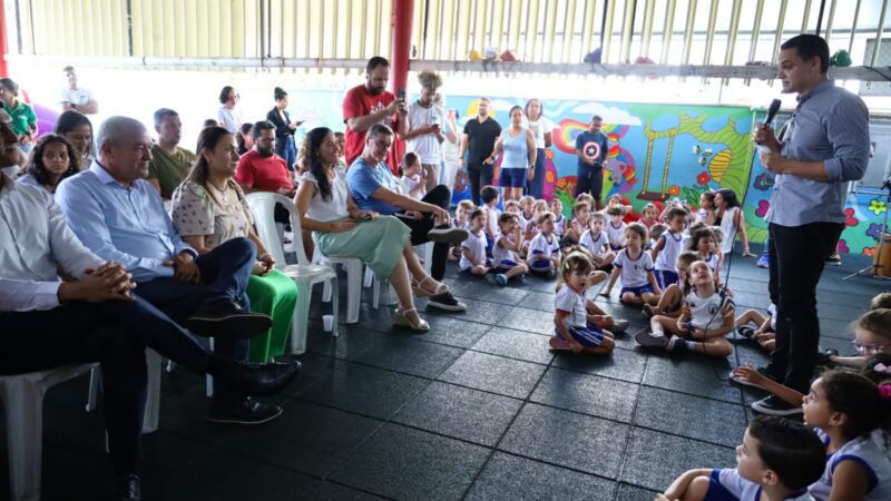 Reforma liberada: CMEI João Pedro de Aguiar começa a receber melhorias e climatização total