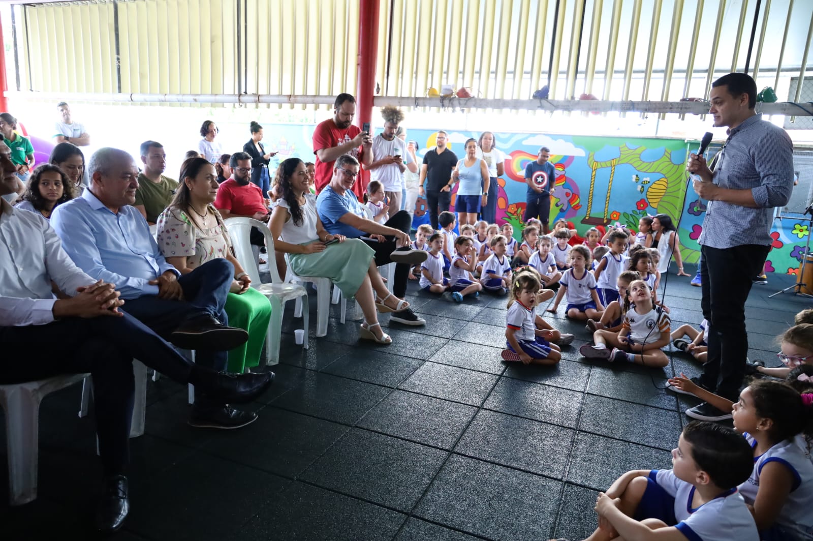 Reforma liberada: CMEI João Pedro de Aguiar começa a receber melhorias e climatização total