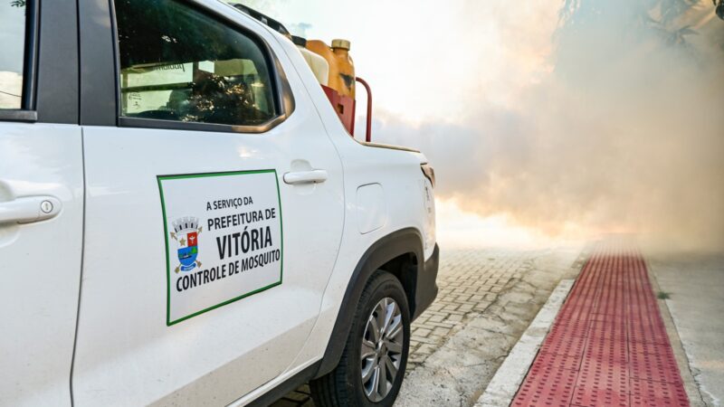Vitória divulga cronograma do fumacê para janeiro