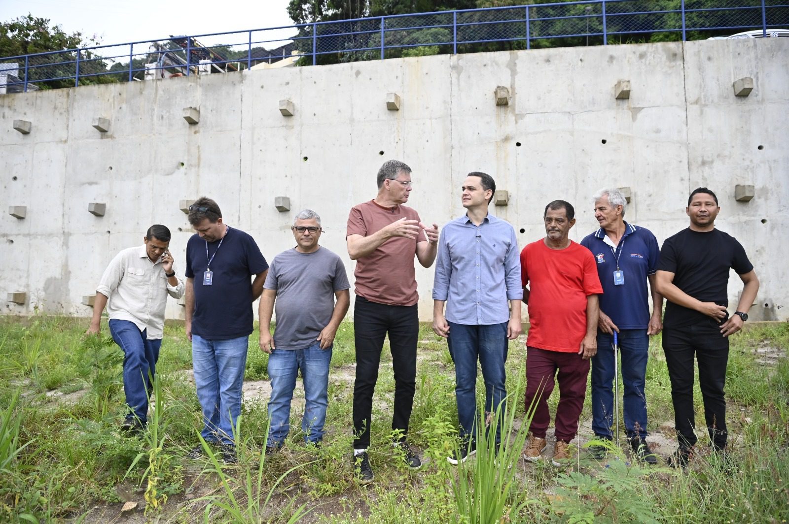 Obras de contenção da gestão Pazolini reforçam segurança de encostas em áreas de risco