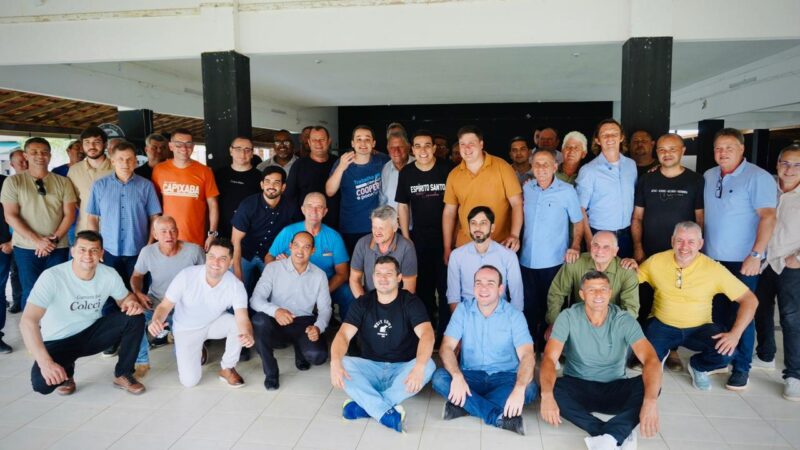 Pazolini é recebido com entusiasmo em São Gabriel da Palha e Vila Valério