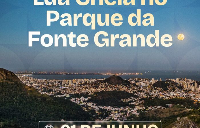 Projeto Lua Cheia reúne público em mais uma edição no Parque da Fonte Grande
