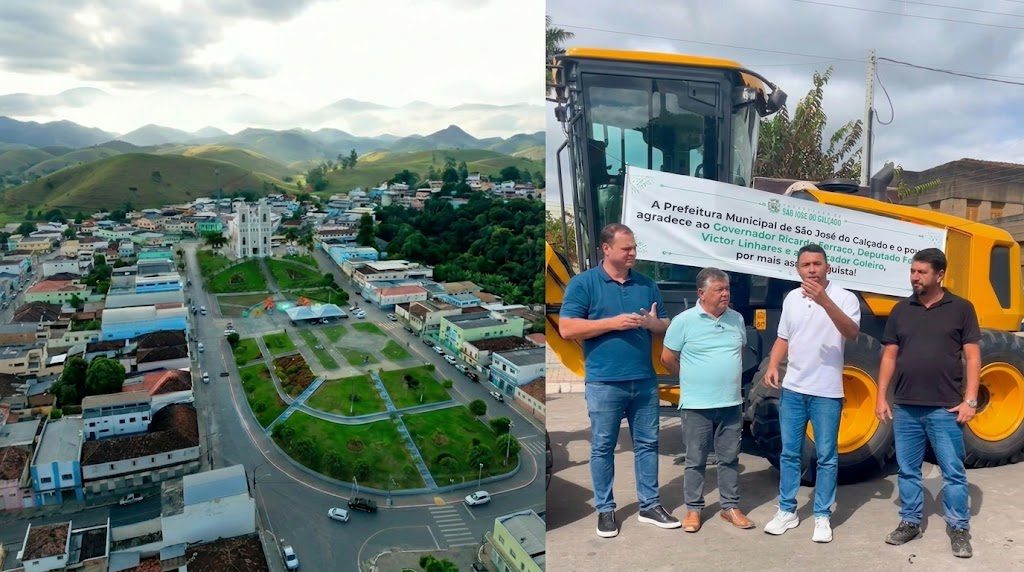 Ao lado de lideranças locais, Dr. Victor Linhalis anuncia investimentos e entrega equipamento para o município