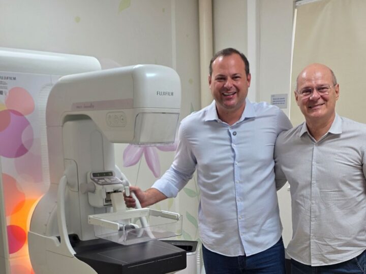 Hospital Santa Rita recebe novo mamógrafo com investimento destinado pelo deputado Dr. Victor Linhalis