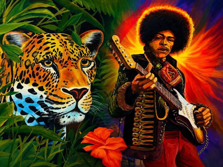 Rock e ancestralidade afro-brasileira se encontram em exposição de arte e música em Viana