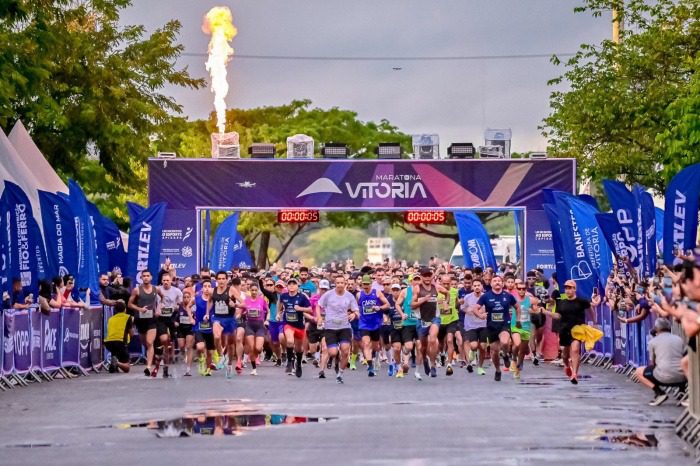Arena de 5 mil m² reúne atletas e atrações na semana da Maratona de Vitória