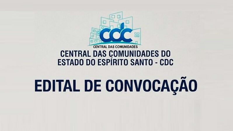 Central das Comunidades do Espírito Santo convoca associados para Assembleia Geral Ordinária