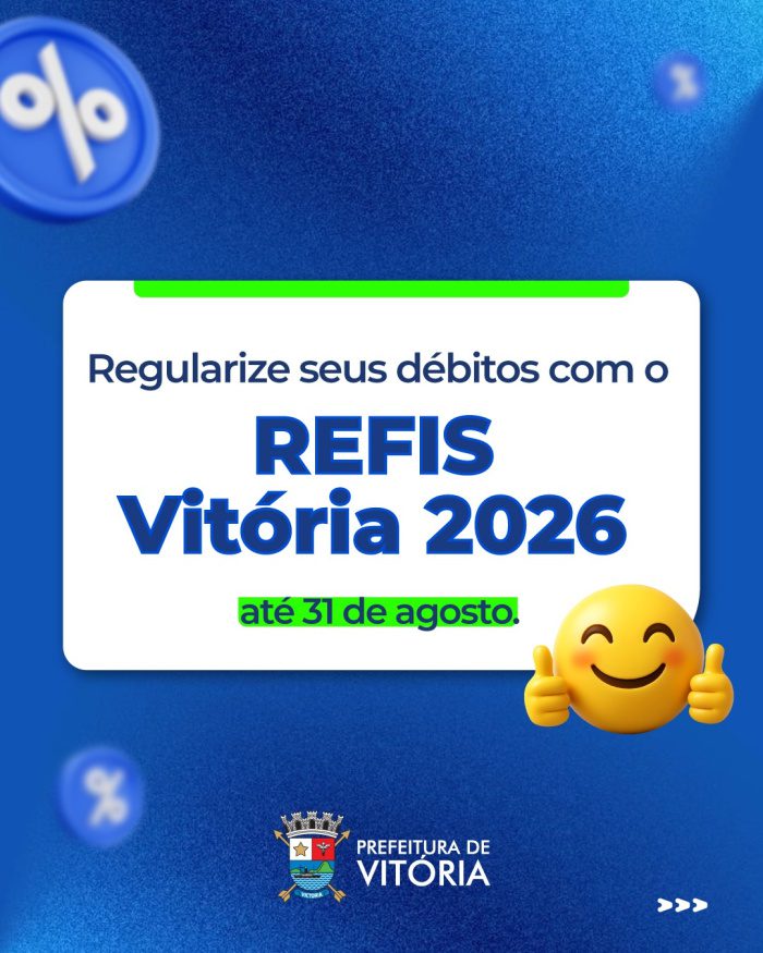 Refis 2026 já soma quase 7,7 mil acordos e movimenta R$ 85,6 milhões em Vitória