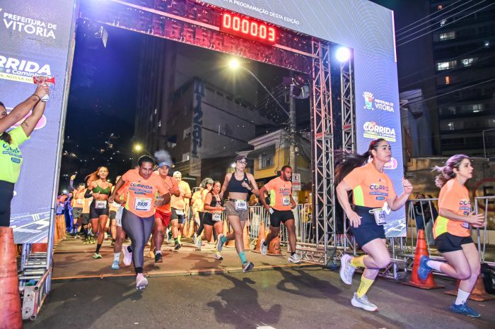 Corrida reúne atletas no Centro de Vitória e encerra Semana Municipal da Juventude