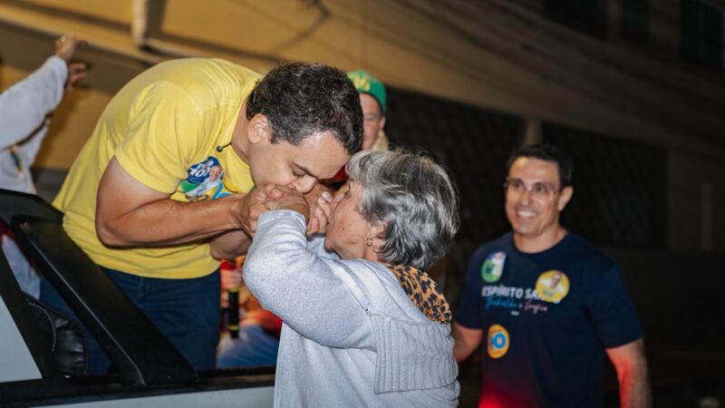 Pazolini é acolhido com entusiasmo em Cariacica e população defende modelo de gestão de Vitória para o Espírito Santo