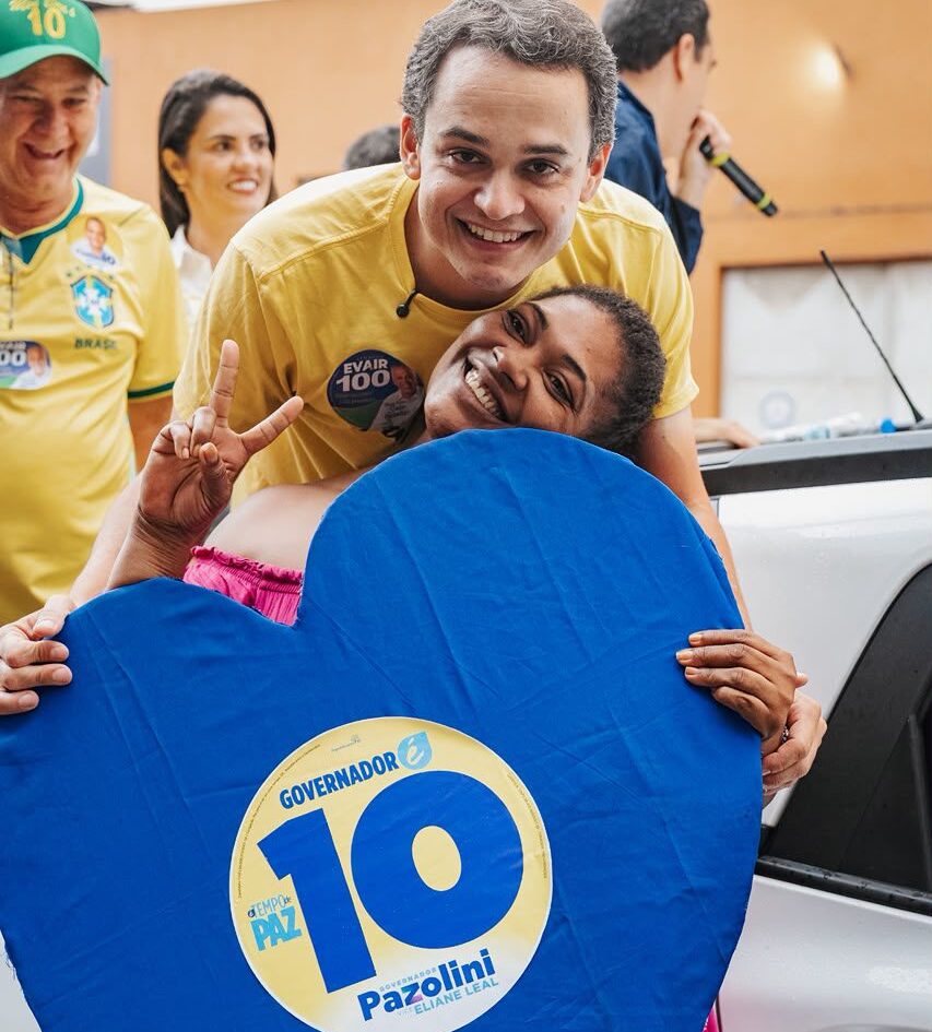 Pesquisa coloca Pazolini à frente em disputa de segundo turno no Espírito Santo