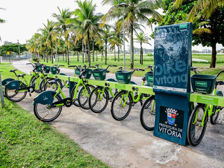 Vitória terá bicicletas compartilhadas gratuitas no aniversário de 475 anos