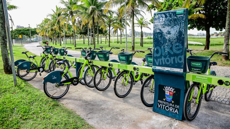 Vitória terá bicicletas compartilhadas gratuitas no aniversário de 475 anos