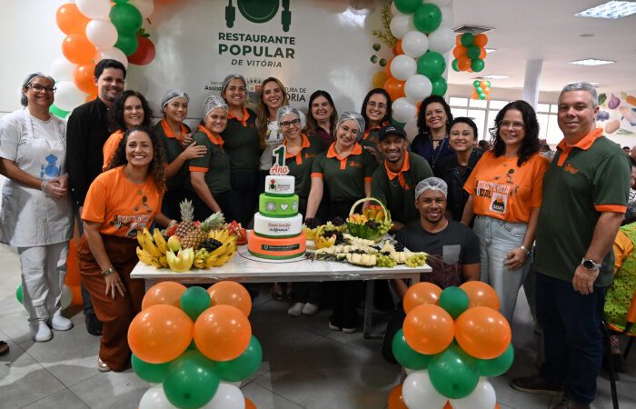 Restaurante Popular de Vitória completa um ano com 261 mil refeições servidas