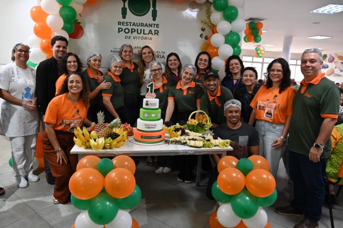 Restaurante Popular de Vitória completa um ano com 261 mil refeições servidas