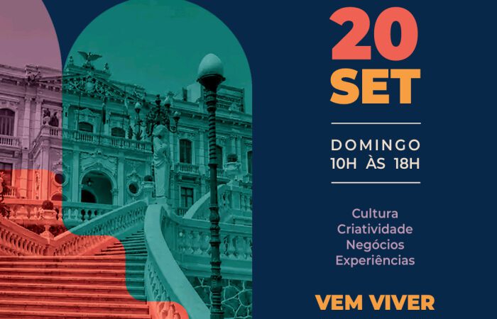 Centro de Vitória reúne mais de 30 empreendimentos em domingo de cultura, gastronomia e arte