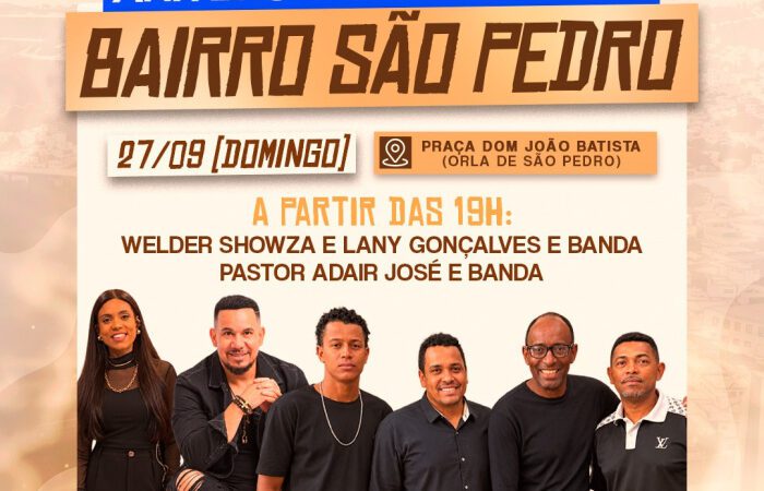 Bairro São Pedro, em Vitória, celebra 49 anos com programação musical e noite ecumênica
