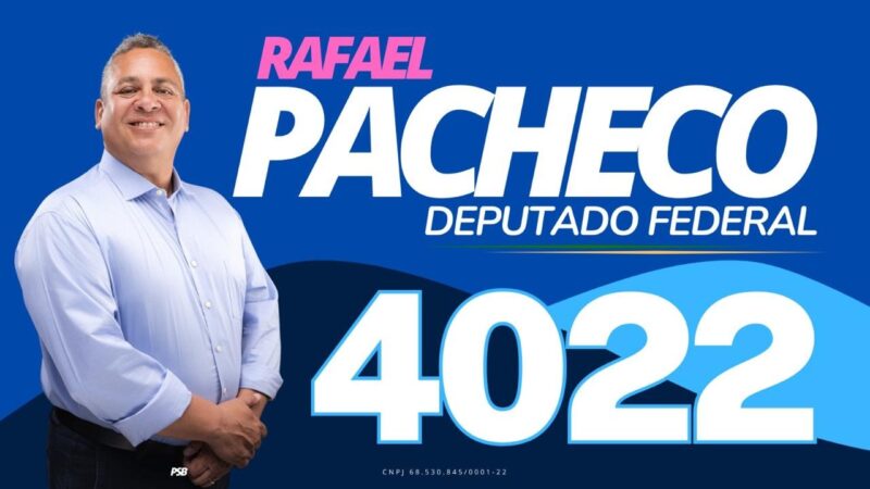 Com experiência na Justiça, Rafael Pacheco amplia o debate sobre segurança pública
