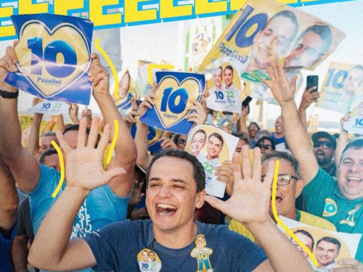 Pazolini aparece com a menor rejeição na disputa pelo Governo do Espírito Santo