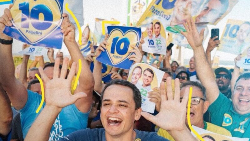 Pazolini aparece com a menor rejeição na disputa pelo Governo do Espírito Santo
