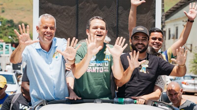 Calor de mais de 40 graus marca passagem da Caravana do Coração 10 por cinco cidades capixabas