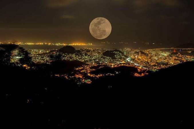 Vitória terá noite de lua cheia com vista panorâmica no Parque da Fonte Grande