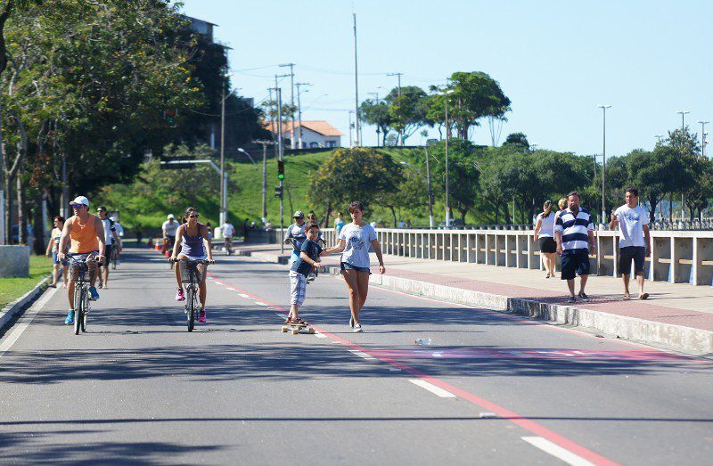 Ciclofaixas e Ruas de lazer serão suspensas neste domingo por causa da eleições