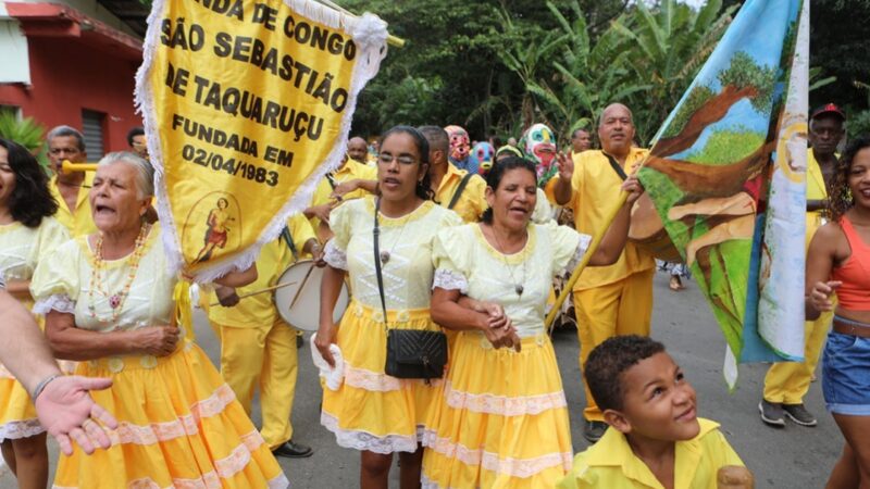 Neste sábado (14) banda de Congo São Sebastião de Taquaruçu se apresenta em Roda D’Água