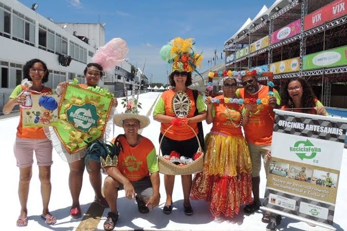 ReciclaFolia: carnaval de Vitória terá reciclagem de fantasias