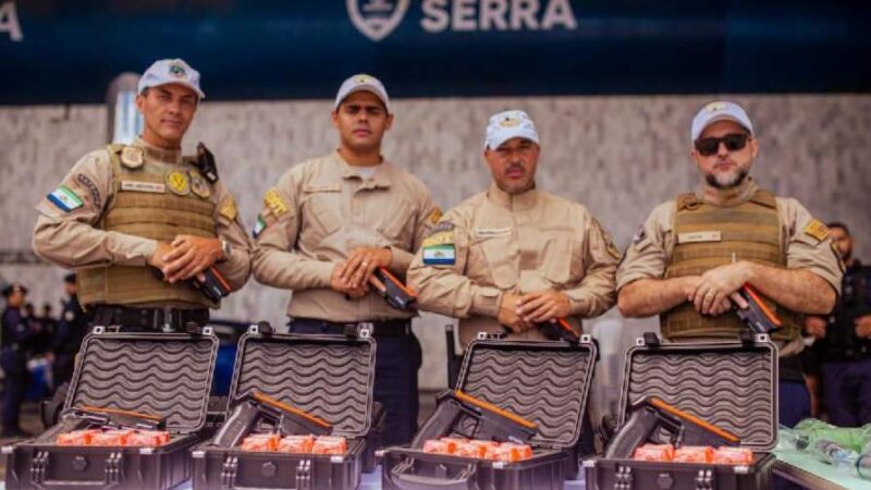 Agentes de trânsito da Serra serão equipados com armas de choque