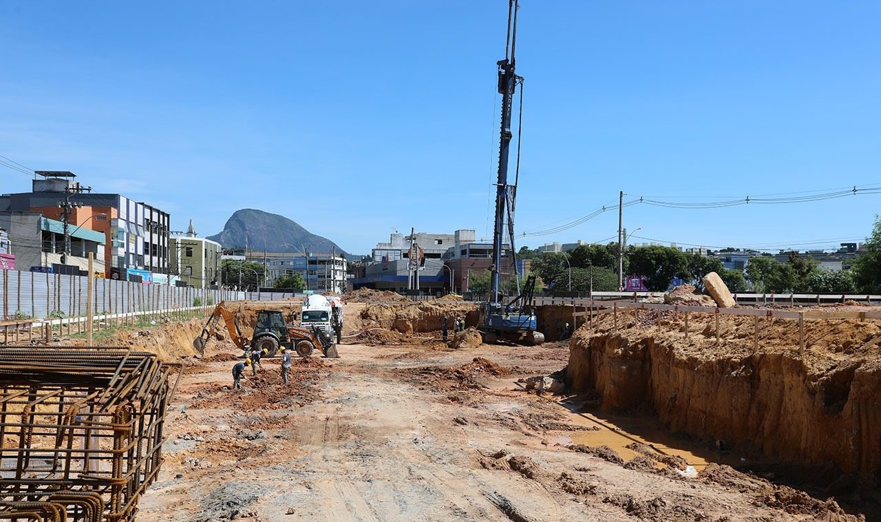 Construção do Mercado Municipal de Cariacica já está com 20% das obras concluídas