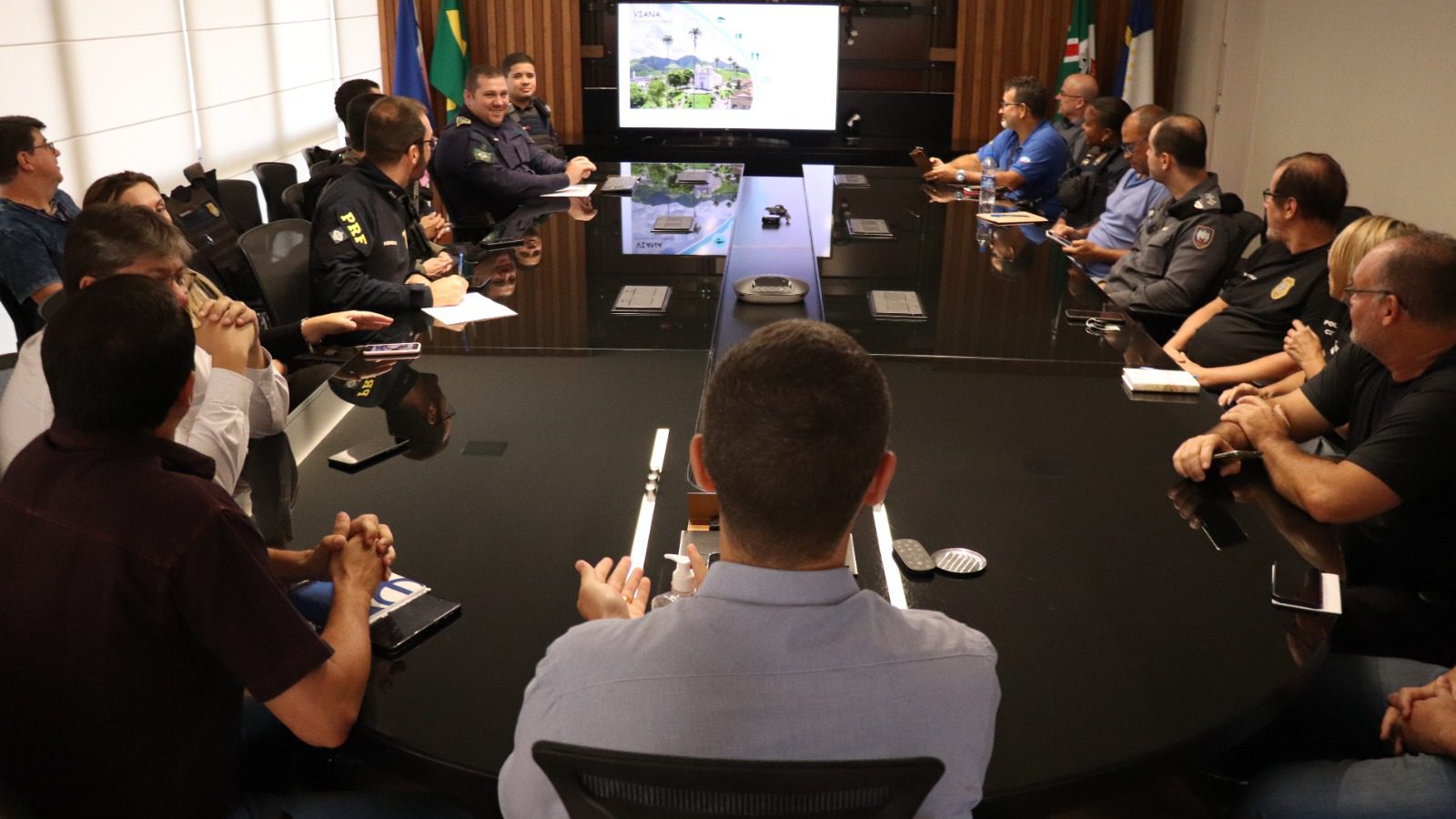 Prefeitura de Viana apresenta dados de segurança pública do mês de março
