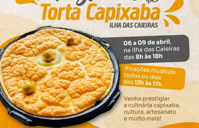 Festival da Torta Capixaba ganha programação musical especial, em Vitória